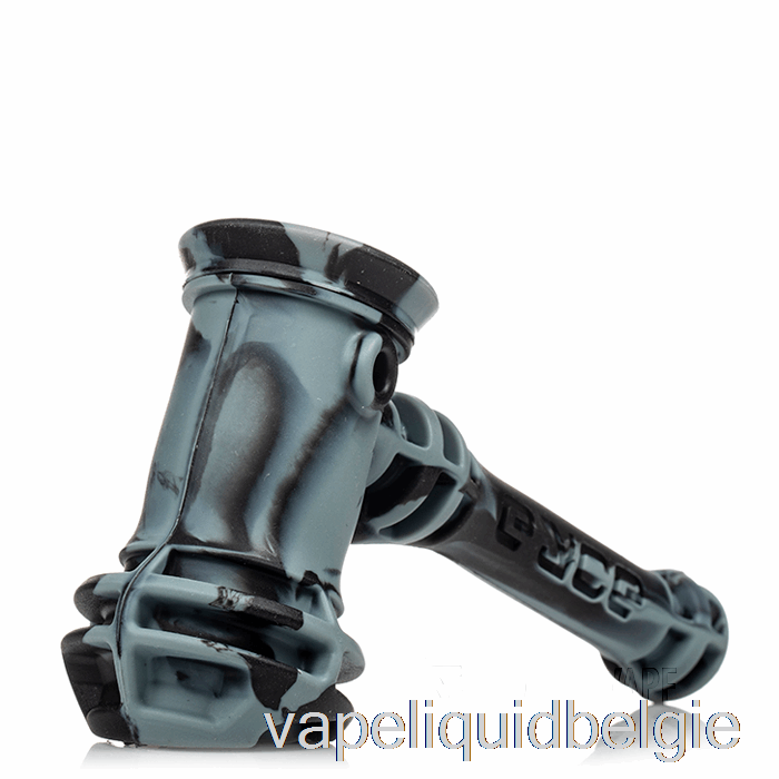 Vape Liquid Eyce Hammer Siliconen Bubbler Smoke Zwart (zwart/grijs)